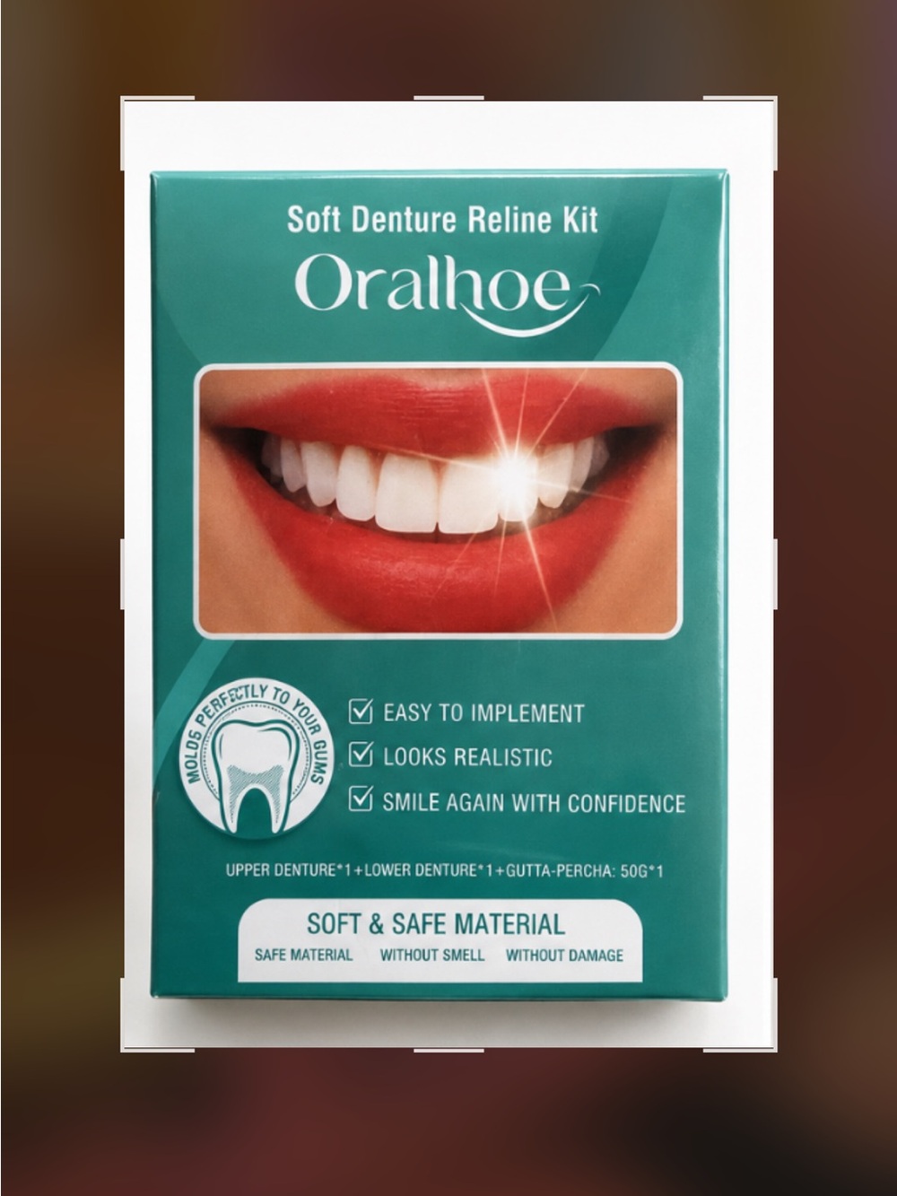 Oralia Soft Denture Reline Kit – New Sealed